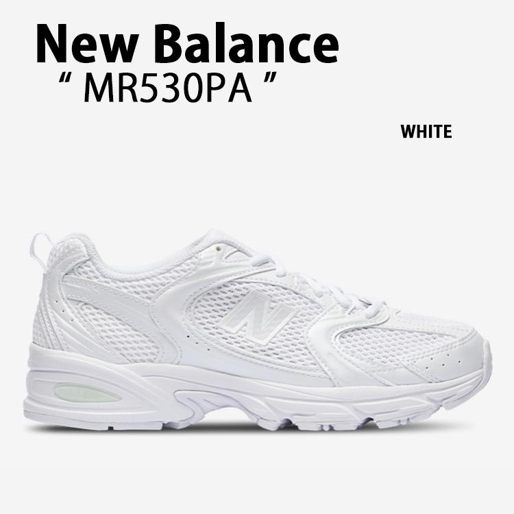 New Balance530 白スニーカー 軽量 美品 New Balance（ニューバランス） スニーカー MR530PA WHITE シューズ