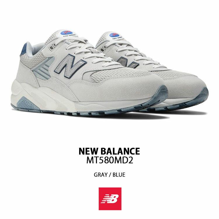 New Balance ニューバランス スニーカー MT580MD2 GRAY BLUE シューズ 