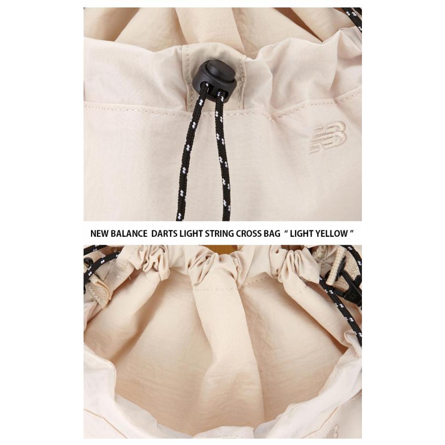 New Balance ニューバランス レディース ショルダーバッグ DARTS LIGHT STRING CROSS BAG クロスバッグ 巾着バッグ 女性用 NBGCDSW103 New Balance（ニューバランス） レディース ショルダーバッグ DARTS
