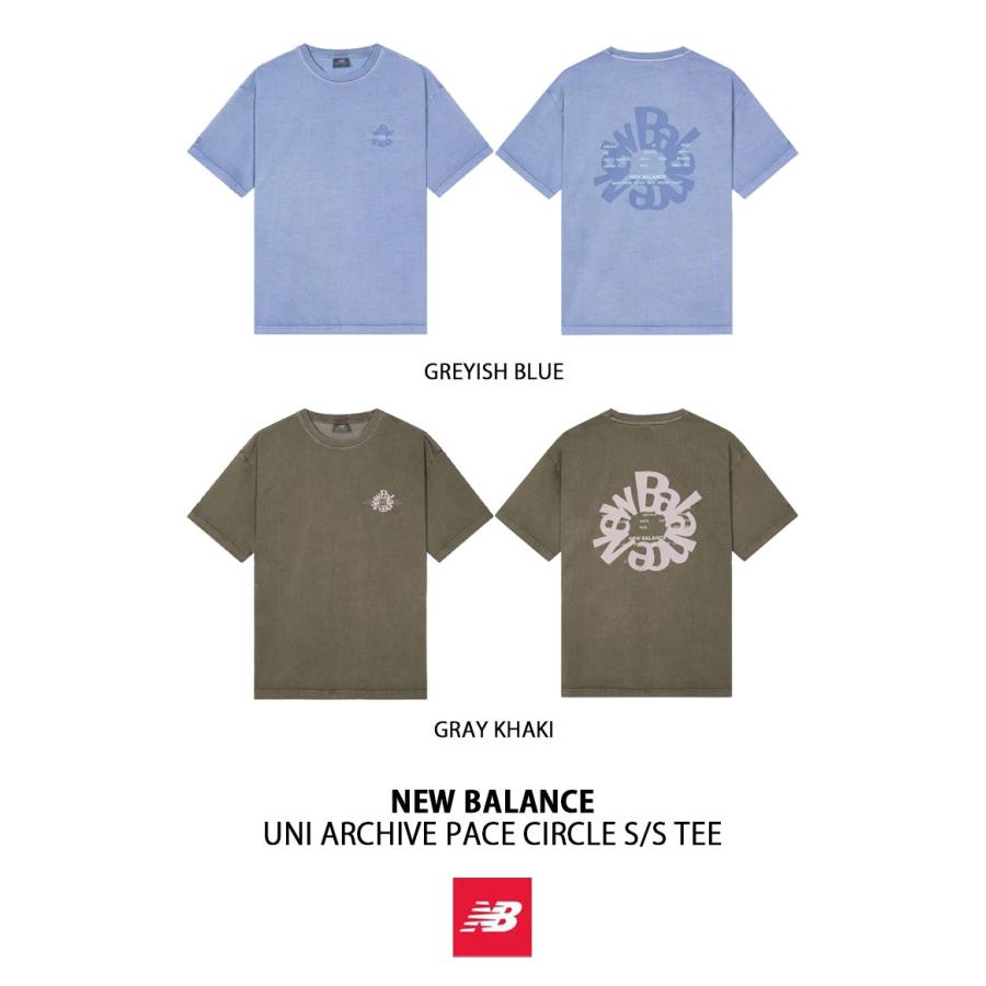 り*ー様 BAL balanceweardesign 半袖　Tシャツ　グレー　L New Balance（ニューバランス） 半袖 Tシャツ UNI ARCHIVE PACE CIRCLE