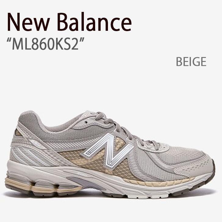 New Balance（ニューバランス） スニーカー 860 ML860KS2 ベージュ