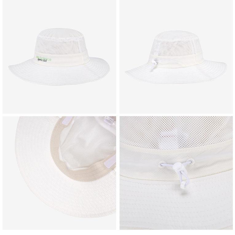 New Balance ニューバランス キッズ バケットハット LIGHT FLAP BACKET HAT ライト フラップ バケット ハット サンシールド あごひも付き 子供用 NK8BDS210Uの画像