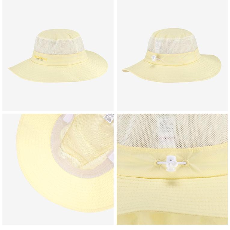 New Balance ニューバランス キッズ バケットハット LIGHT FLAP BACKET HAT ライト フラップ バケット ハット サンシールド あごひも付き 子供用 NK8BDS210Uの画像