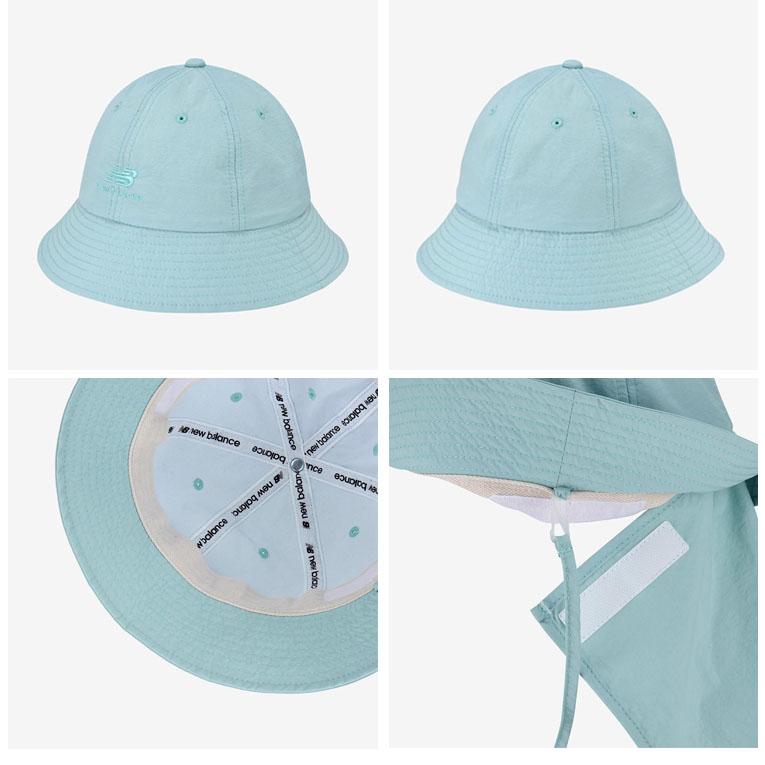 New Balance ニューバランス キッズ バケットハット DOME FLAP BACKET HAT ドーム フラップ バケット ハット 帽子 バケハ サンシールド 子供用 NK8BDS211Uの画像