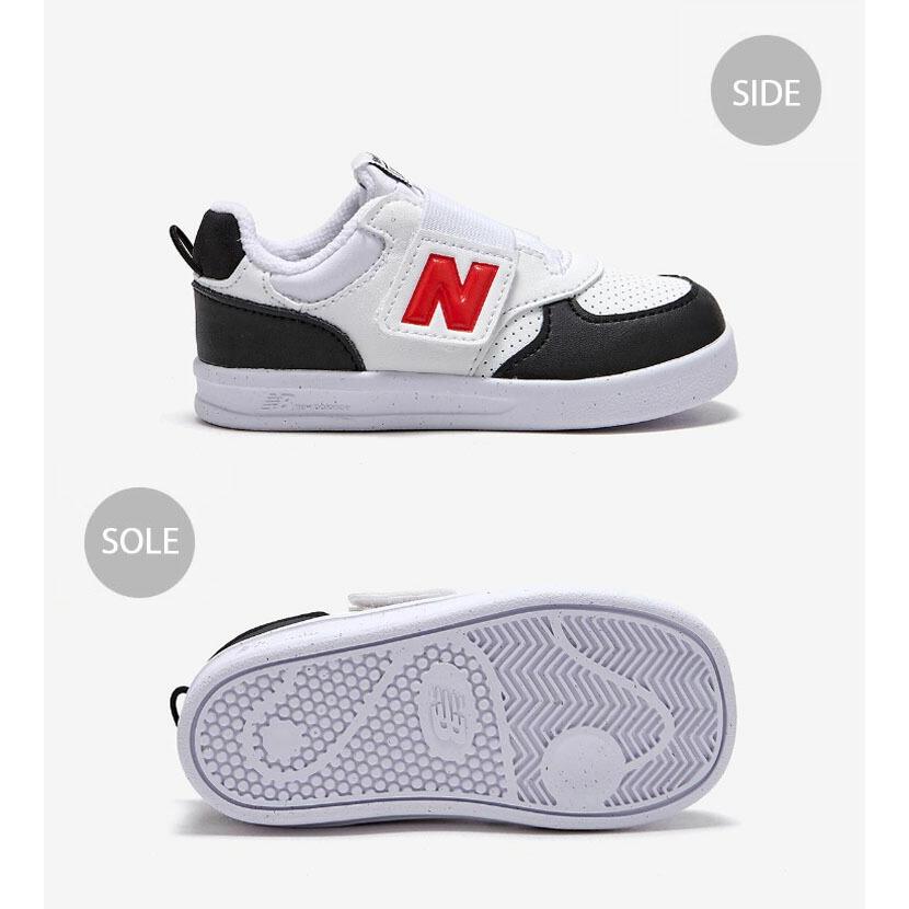 New Balance ニューバランス キッズ スニーカー NewBalance 300 BLACK キッズシューズ ブラック ホワイト ベルクロ NW300WR1 ベビー用 キッズ用 子供用_4