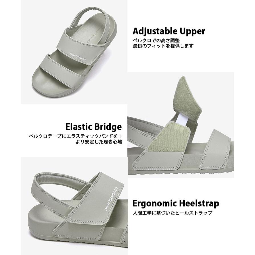 New Balance（ニューバランス） サンダル N-Clay SANDAL BLACK