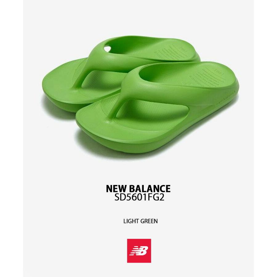 New Balance ニューバランス サンダル SD5601FG2 NEWBALANCE LIGHT GREEN ビーチサンダル ライトグリーン シューズ メンズ 男性用｜a-dot｜02