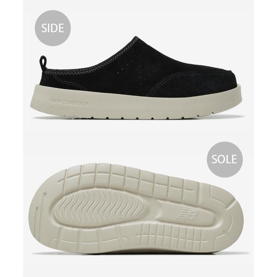 New Balance ニューバランス ミュール スリッポン SD9302BK シューズ ミュールサンダル 防寒サンダル モコモコサンダル ブラック メンズ レディース New Balance（ニューバランス） ミュール スリッポン SD9302BK