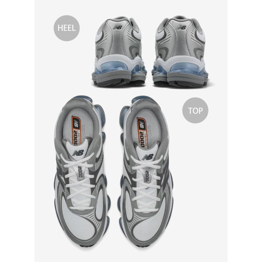 New Balance ニューバランス スニーカー U2000 U2000AA WHITE GRAY ABZORB シューズ アブゾーブ NewBalance2000 ランニングシューズ ライトグレー | New Balance | 04
