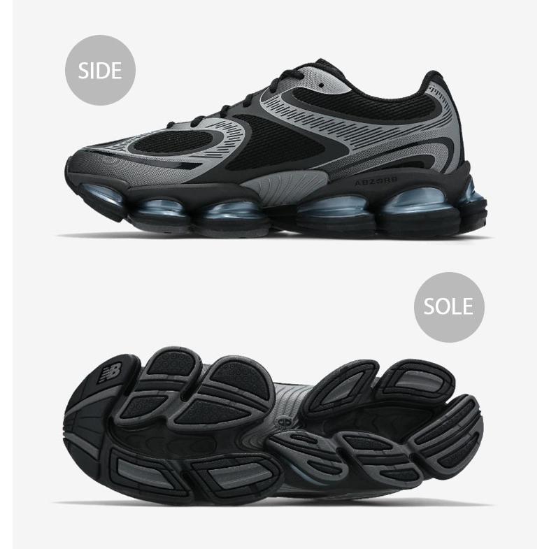 New Balance ニューバランス スニーカー U2000 U2000EA BLACK SILVER ABZORB シューズ アブゾーブ NewBalance2000 ランニングシューズ ブラック シルバー | New Balance | 03