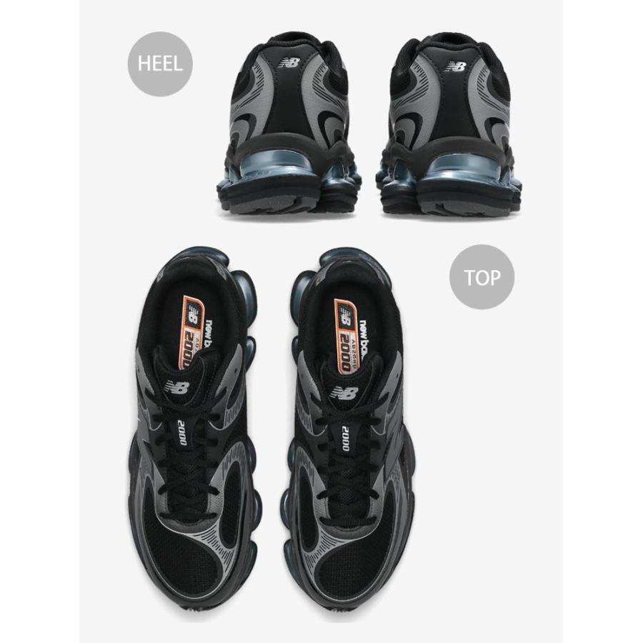 New Balance ニューバランス スニーカー U2000 U2000EA BLACK SILVER ABZORB シューズ アブゾーブ NewBalance2000 ランニングシューズ ブラック シルバー | New Balance | 04