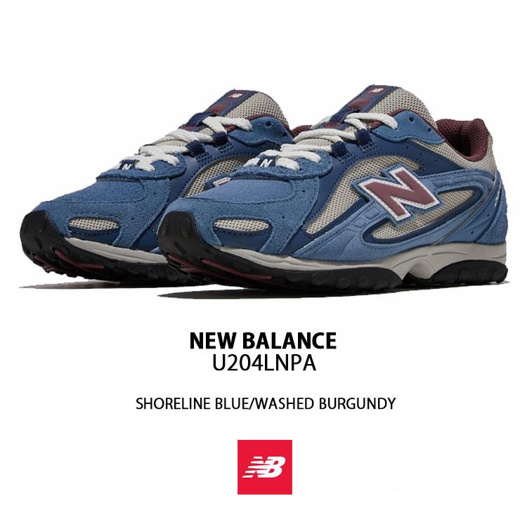 ニューバランス U420 BURGUNDY スニーカー New Balance（ニューバランス） スニーカー U204LNPA SHORELINE BLUE