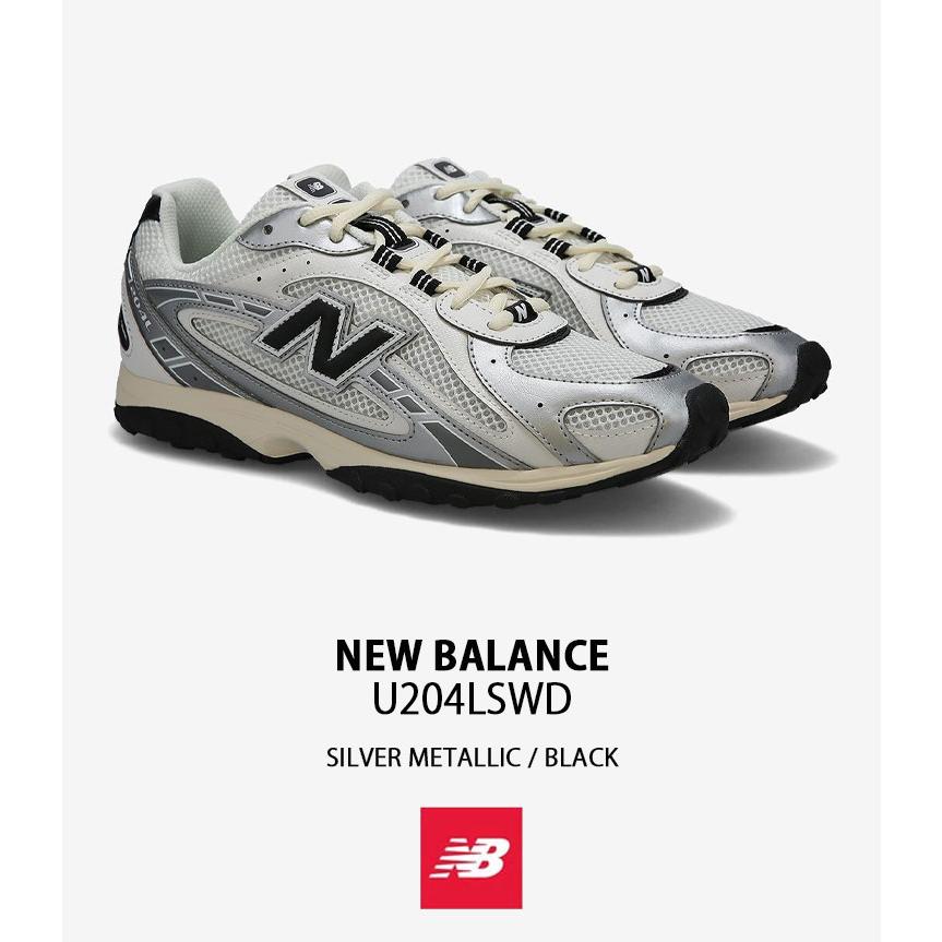 New Balance（ニューバランス） スニーカー U204LSWD SILVER BLACK