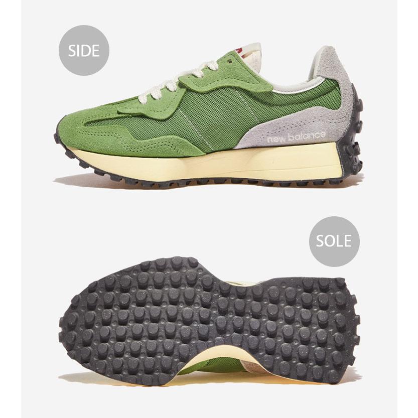 New Balance（ニューバランス） スニーカー U327WRD GREEN WHITE GRAY