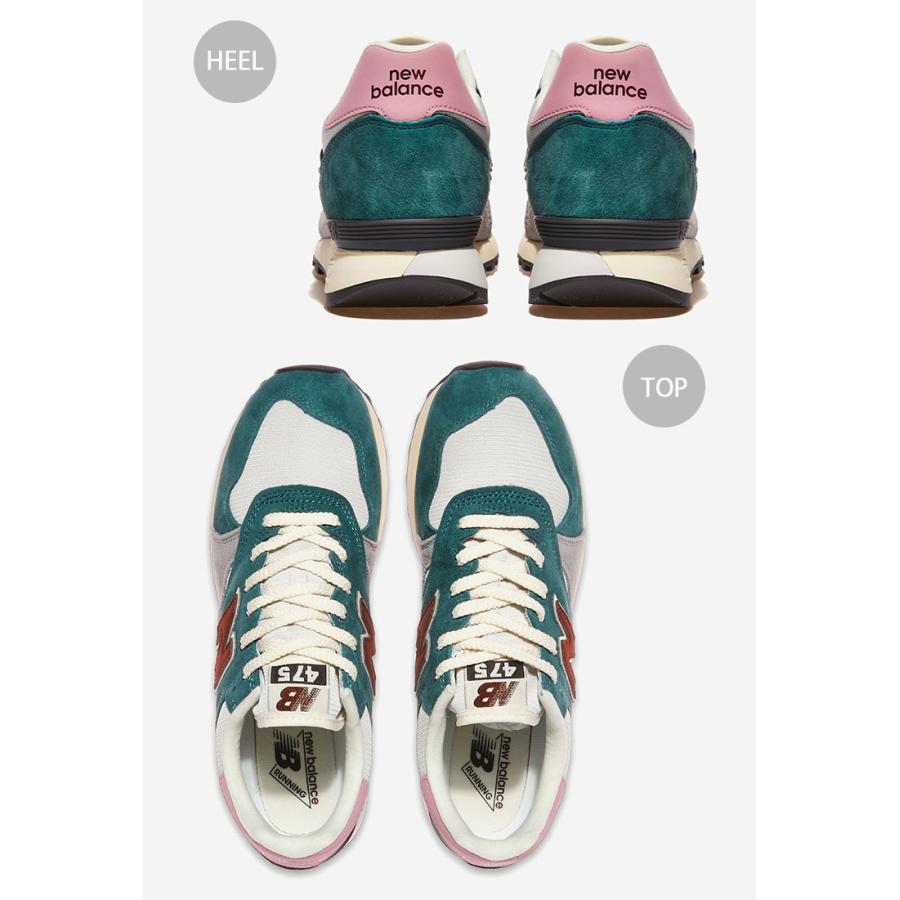 New Balance ニューバランス スニーカー U475BD GREEN GRAY シューズ NewBalance475 ランニングシューズ スエード グリーン グレー New Balance（ニューバランス） スニーカー U475BD GREEN GRAY