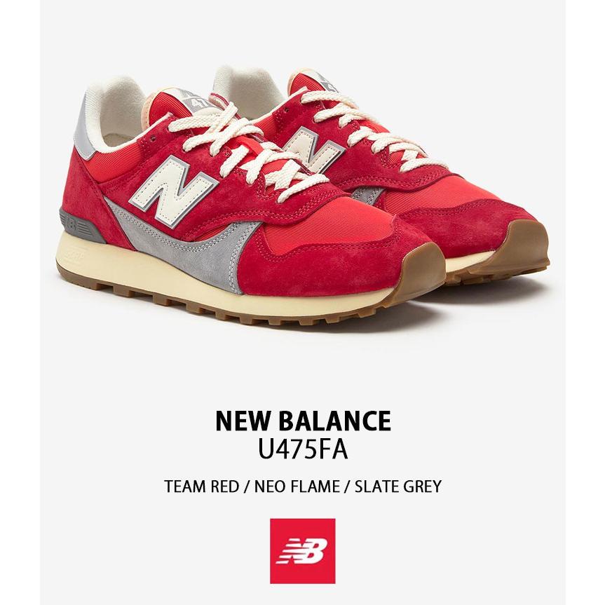 New Balance★ニューバランス★9.5型★美品★スタッフ(WH×RED) New Balance☆ニューバランス☆9.5型☆美品☆スタッフ(WH×RED)