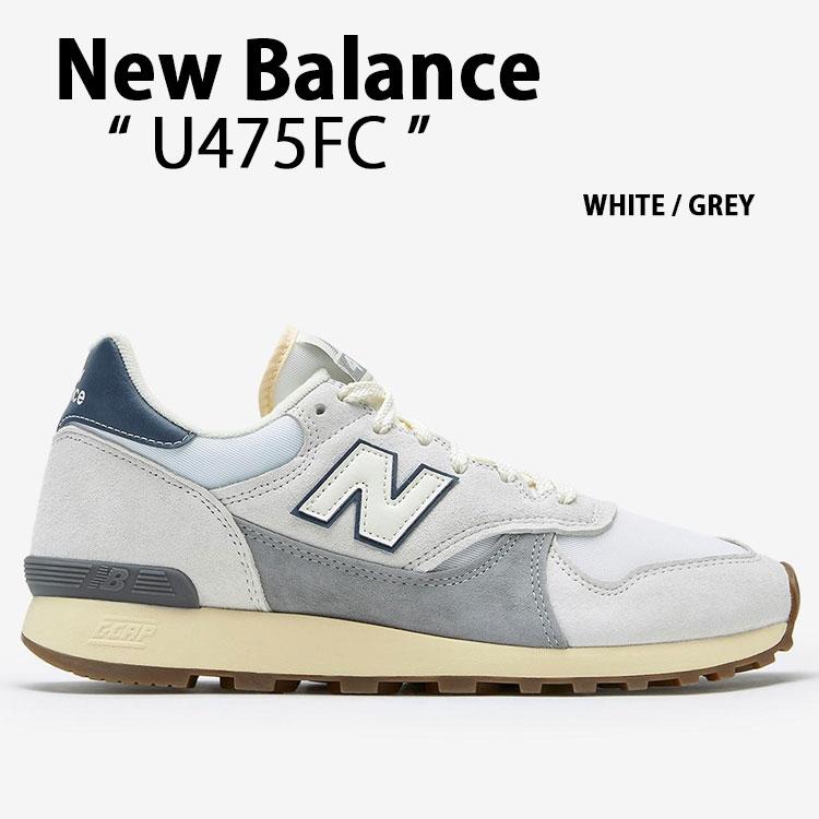 New Balance（ニューバランス） スニーカー U475FC GREY WHITE