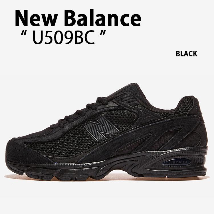 New Balance ニューバランス スニーカー U509BC BLACK シューズ NewBalance509 メッシュ ランニングシューズ ブラック メンズ レディース New Balance（ニューバランス） スニーカー U509BC BLACK シューズ