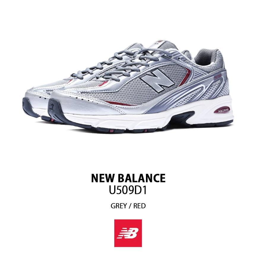 New Balance ニューバランス スニーカー U509D1 GREY RED シューズ ニューバランス509 グレー レッド メンズ レディース New Balance（ニューバランス） スニーカー U509D1 GREY RED シューズ