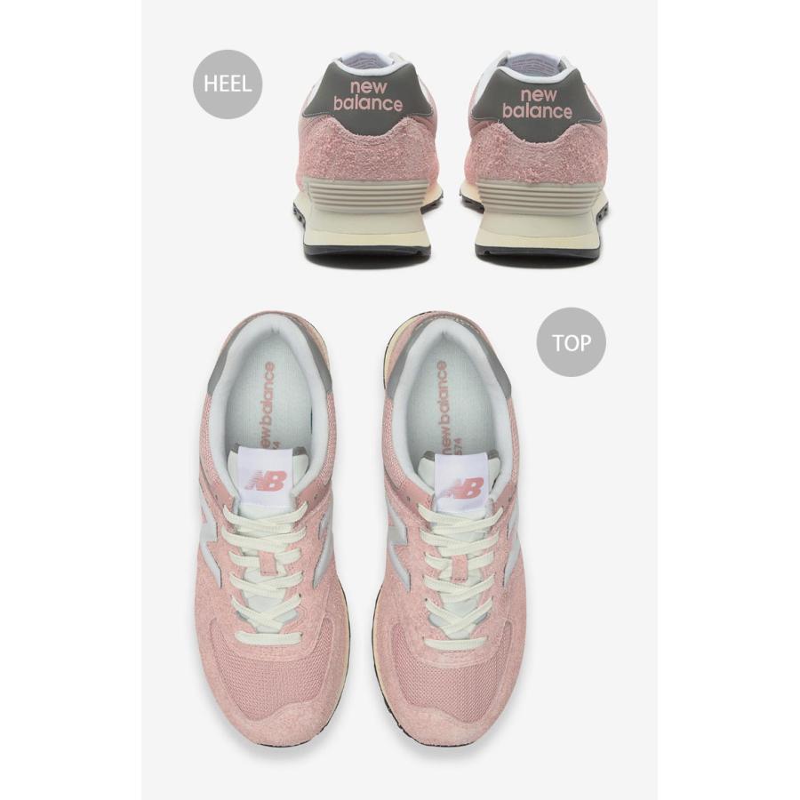 New Balance（ニューバランス） スニーカー U574HSA PINK WHITE GRAY