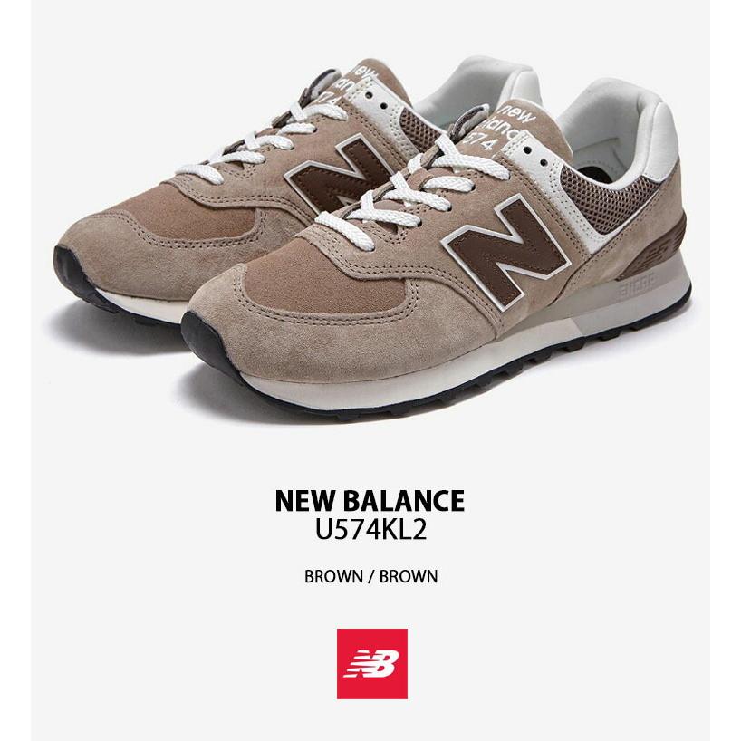 New Balance 574 ブラウン スニーカー New Balance ニューバランス スニーカー 574 U574KL2 BROWN
