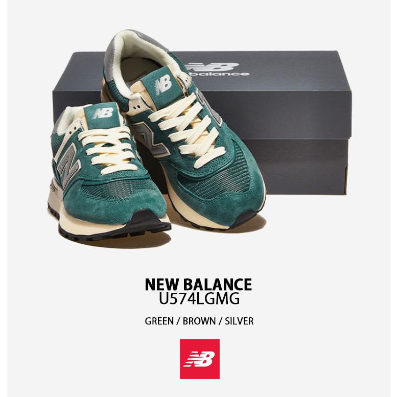 New Balance（ニューバランス） スニーカー U574LGMG GREEN BROWN