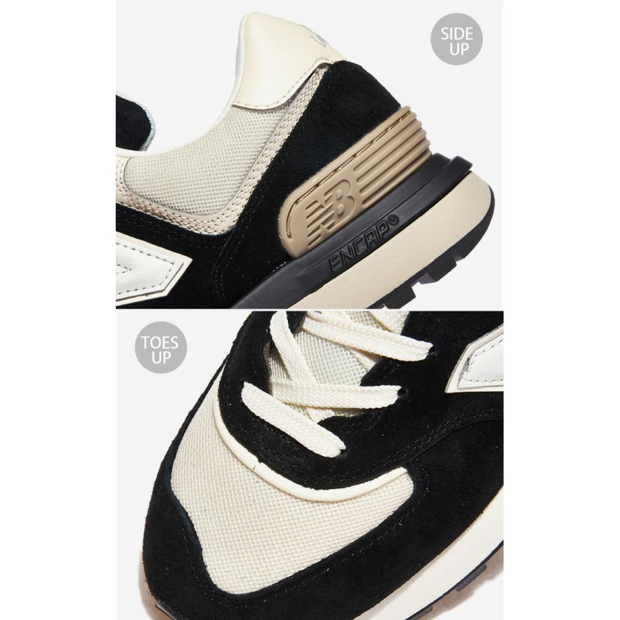 New Balance（ニューバランス） スニーカー U574LGRA BLACK BROWN