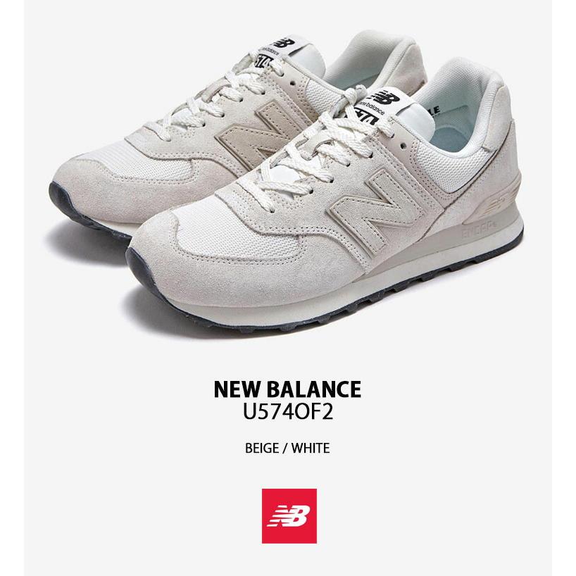 New Balance ニューバランス スニーカー 574 U574OF2 WHITE