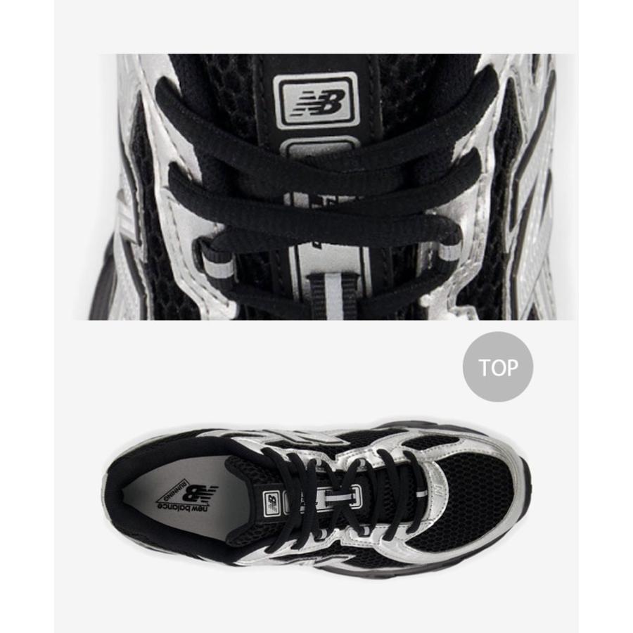 New Balance ニューバランス スニーカー U7403FT シューズ NewBalance740 ランニングシューズ メッシュ BLACK SILVER ブラック シルバーメンズ レディース | New Balance | 04
