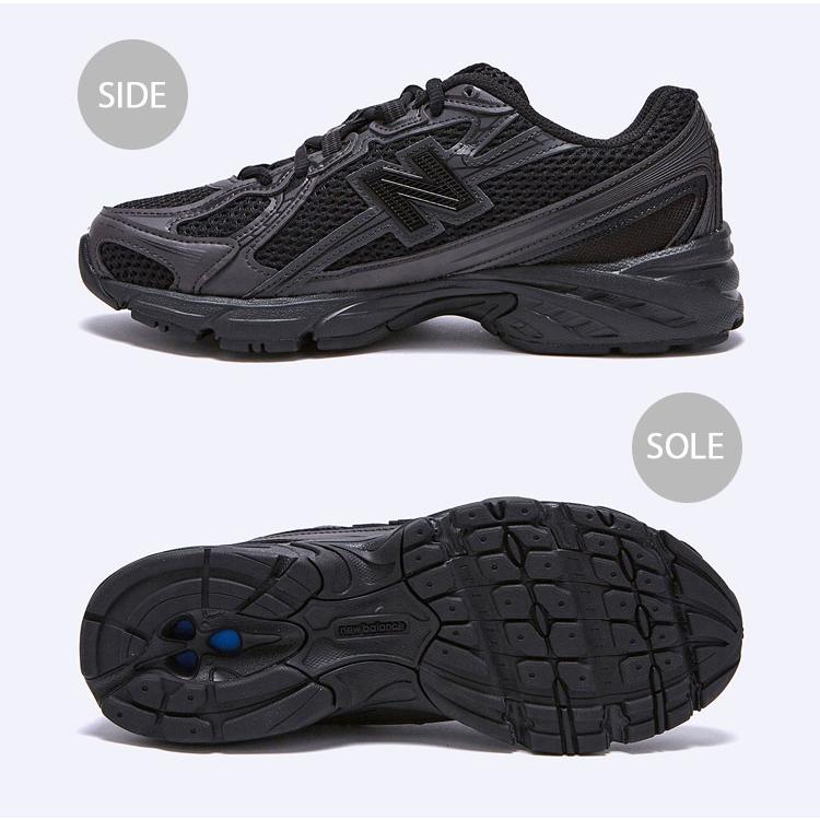 New Balance（ニューバランス） スニーカー U740BO2 BLACK シューズ