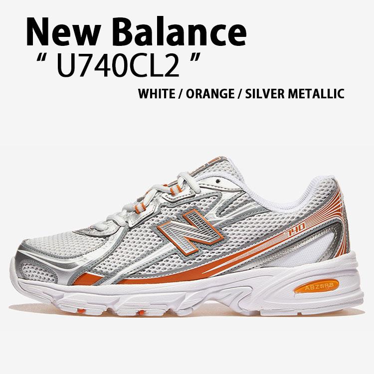 New Balance（ニューバランス） スニーカー U740CL2 ORANGE SILVER
