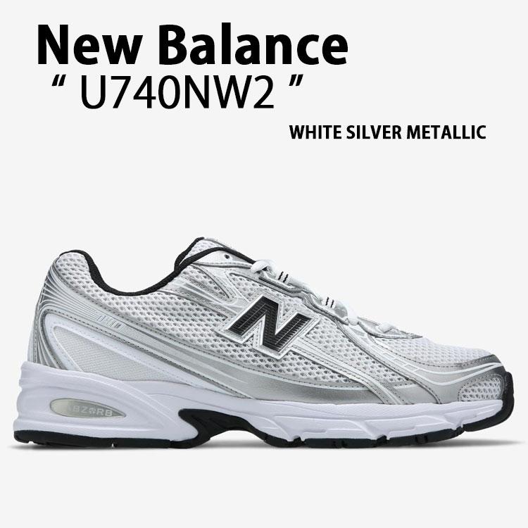 New Balance ニューバランス レディース スニーカー U740NW2 シューズ NewBalance740 ランニングシューズ ホワイト メンズ レディース New Balance（ニューバランス） レディース スニーカー U740NW2
