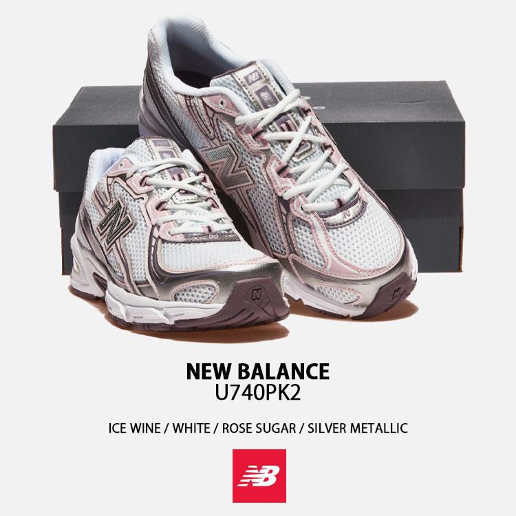 New Balance バスケットボールシューズ ピンク/グレー New Balance（ニューバランス） スニーカー U740PK2 WHITE PINK SILVER