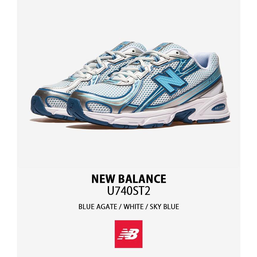 New Balance（ニューバランス） スニーカー U740ST2 BLUE AGATE ブルー