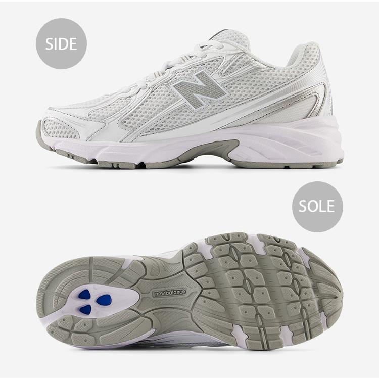 New Balance（ニューバランス） スニーカー U740WM2 WHITE SILVER