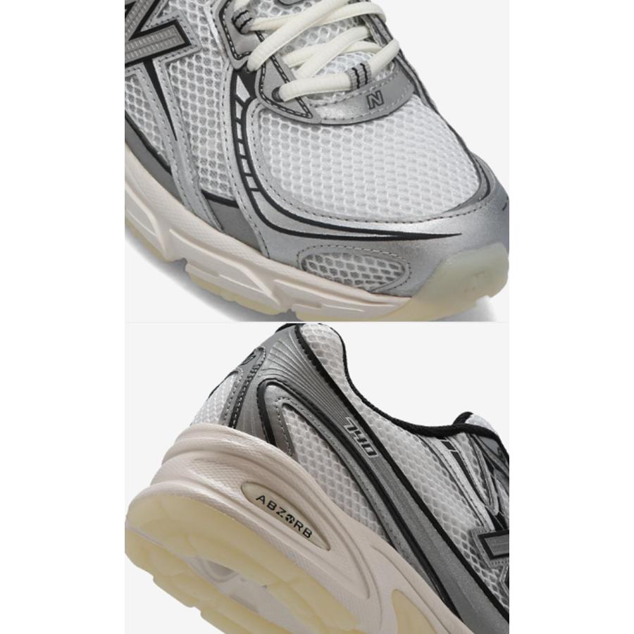 New Balance（ニューバランス） スニーカー U740WSM WHITE SILVER