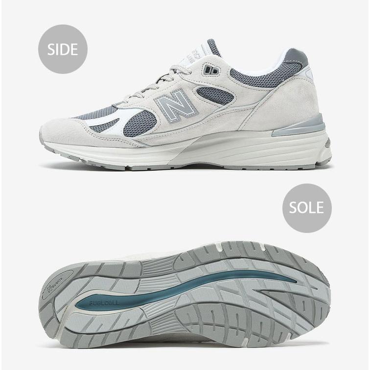 New Balance（ニューバランス） スニーカー U991LG2 WHITE made in UK