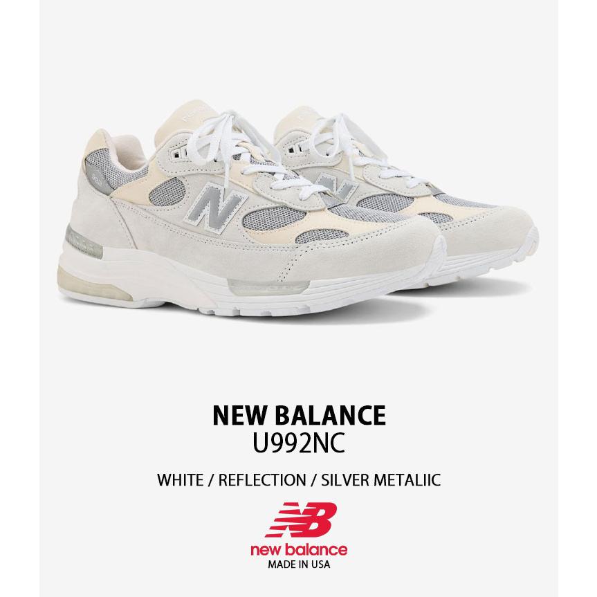 New Balance（ニューバランス） スニーカー U992NC WHITE SILVER made