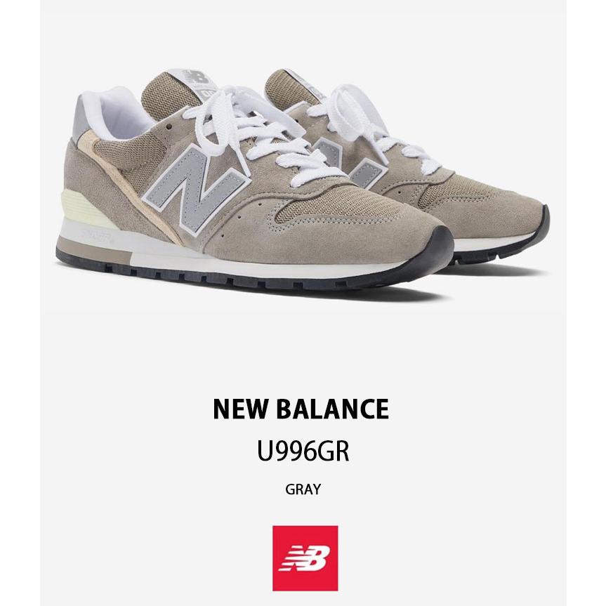 New Balance ニューバランス スニーカー U996GR GRAY MADE IN USA シューズ NEWBALANCE996 グレー レザー スウェード 本革 メンズ レディース｜a-dot｜03