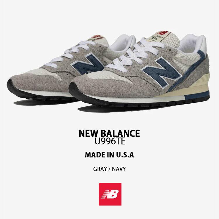 New Balance ニューバランス スニーカー U996TE GRAY NAVY MADE New Balance ニューバランス スニーカー U996TE GRAY NAVY MADE