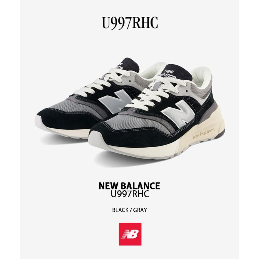 新品☆ NB U997RHC ブラック スニーカー / 26.5 New Balance ニューバランス スニーカー U997RHC BLACK GRAY