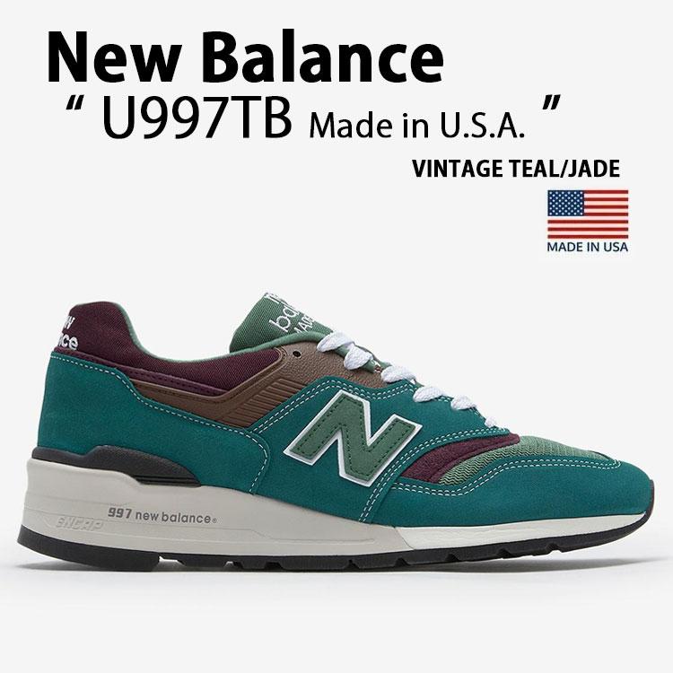 New Balance 997 TB Made in USA ニューバランス アメリカ製 New Balance ニューバランス メンズ スニーカー U997TB GREEN
