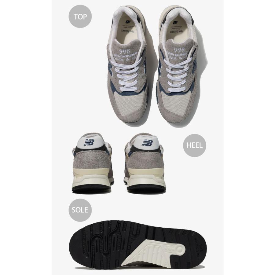 New Balance（ニューバランス） スニーカー U998TA GRAY NAVY MADE IN