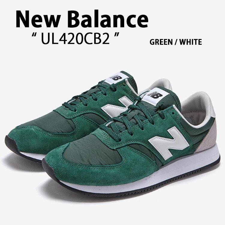 New Balance ニューバランス スニーカー 420 UL420CB2 GREEN WHITE New Balance（ニューバランス） スニーカー 420 UL420CB2 GREEN WHITE