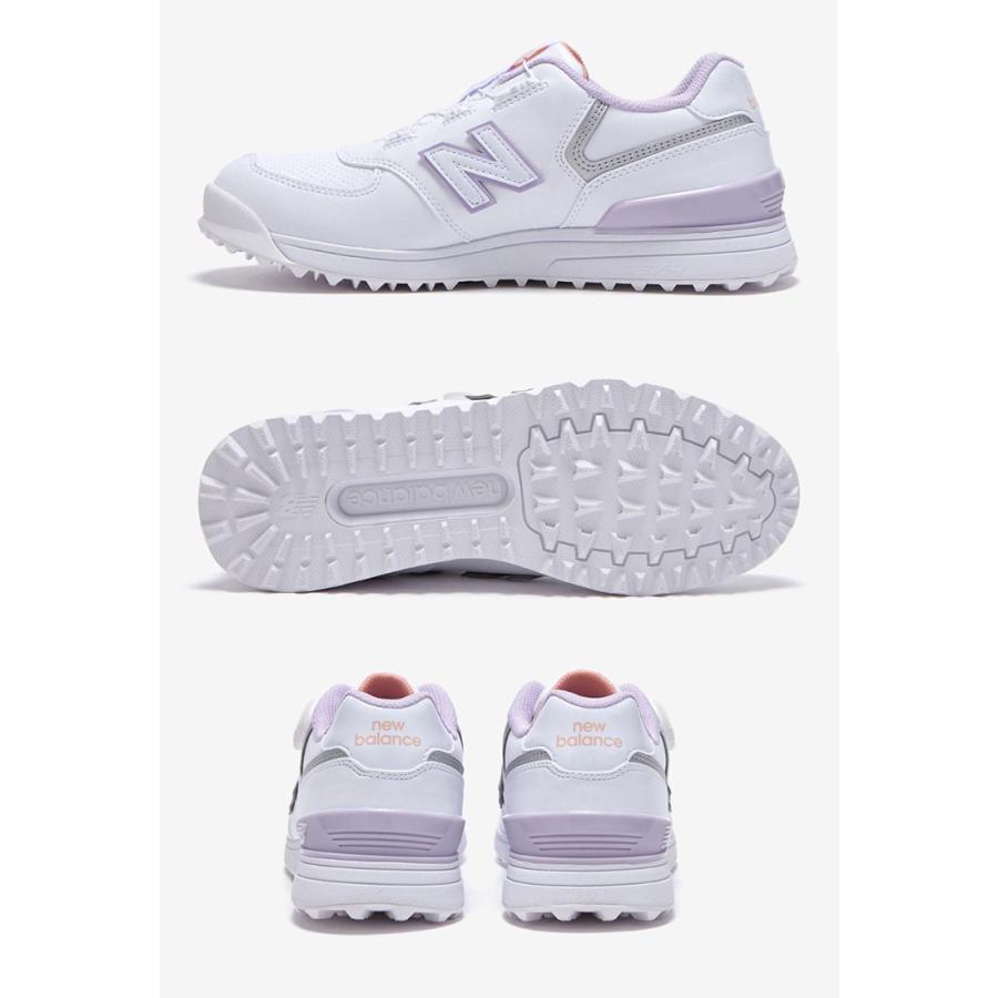 ニューバランス WGBS574 ホワイト ゴルフシューズ(撥水コーティング済み) ニューバランス WGBS574 ホワイト ゴルフシューズ(撥水コーティング済み)