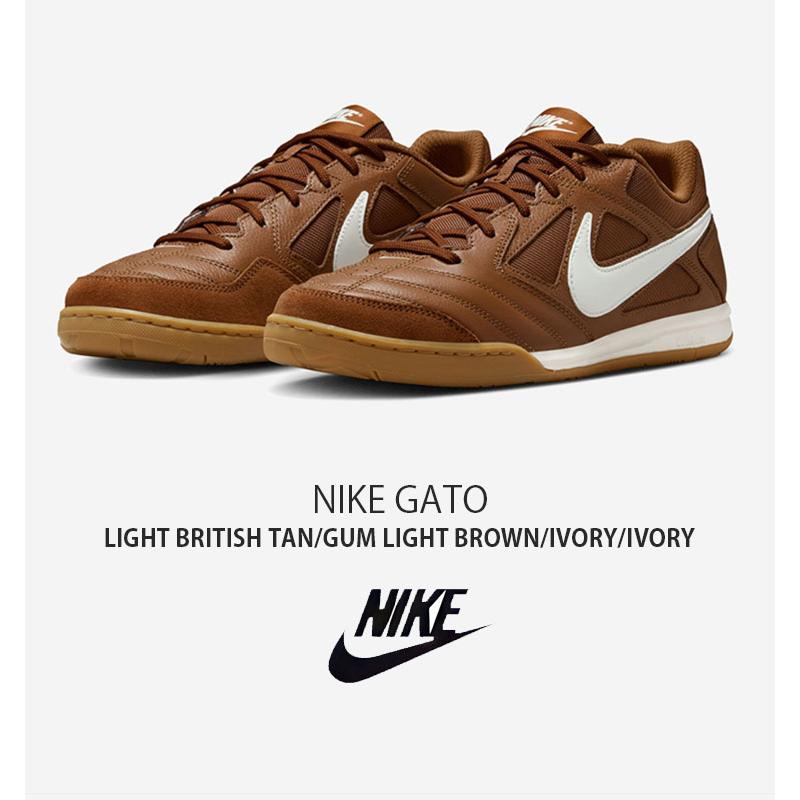 NIKE（ナイキ） スニーカー GATO HQ6019-200 ローカット ブラウン