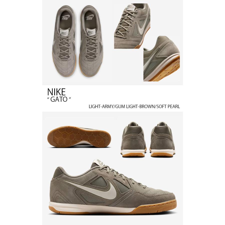 NIKE（ナイキ） スニーカー GATO ガト HQ6020-301 ローカット カーキ