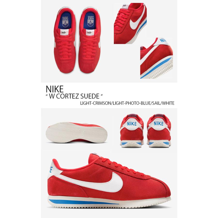 NIKE ナイキ レディース スニーカー W CORTEZ SUEDE ウィメンズ コルテッツ スウェード IB1857-600 ローカット レッド ウィメンズ 女性用 NIKE（ナイキ） レディース スニーカー W CORTEZ SUEDE ウィメンズ