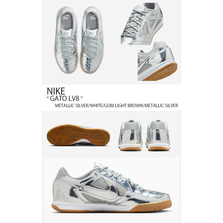 NIKE（ナイキ） スニーカー GATO LV8 IB3566-001 ローカット シルバー
