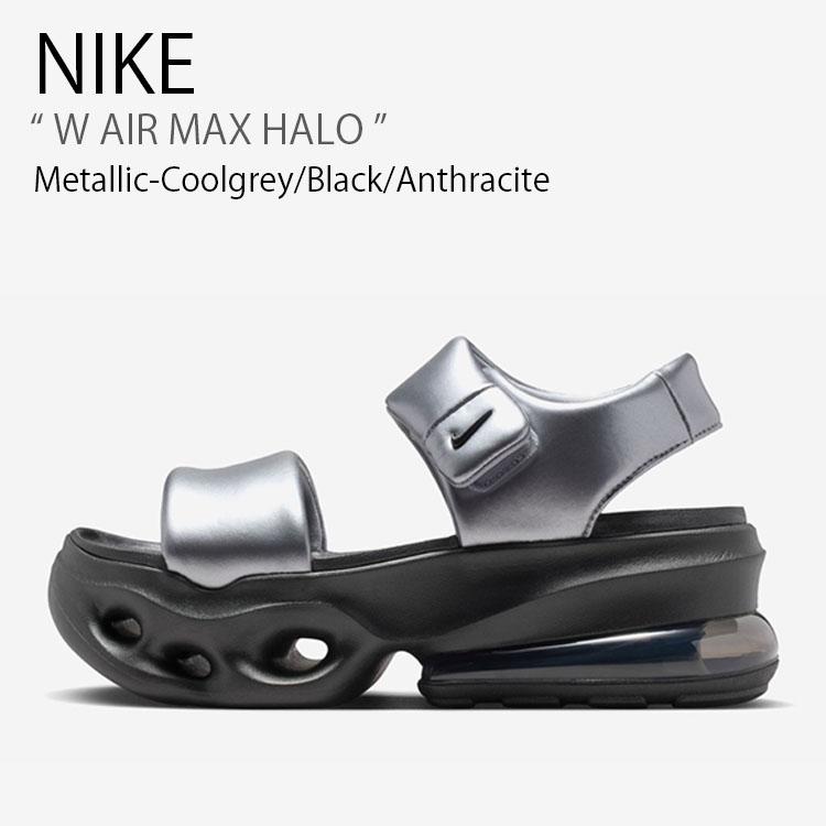 新品【NIKE】ナイキエアマックス　ヘイロー　25cm シルバー　サンダル NIKE（ナイキ） レディース サンダル W AIR MAX HALO エアマックス